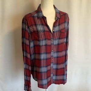 Abercrombie & Fitch Plaid Flannel Shirt